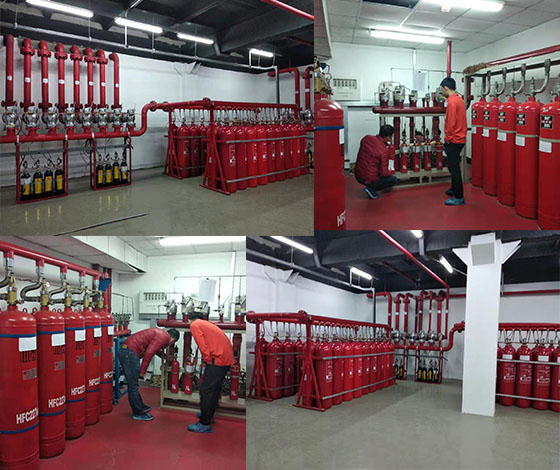 數(shù)據(jù)中心機房氣體滅火系統(tǒng)安裝